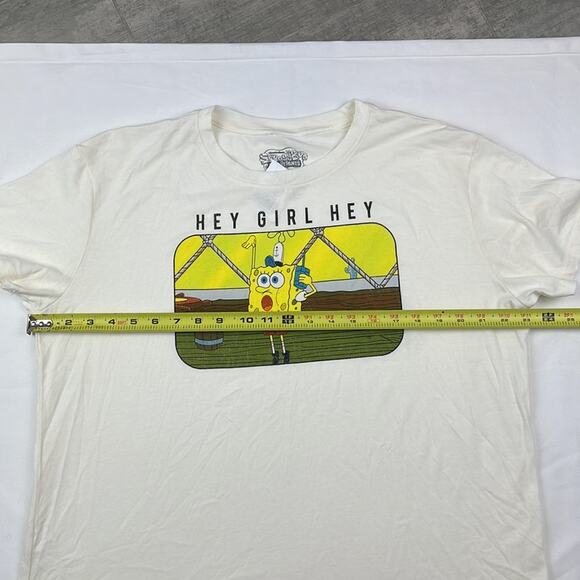 NEW SpongeBob “Hey Girl Hey” tee. Size 2x-juniors. - Picture 3 of 7
